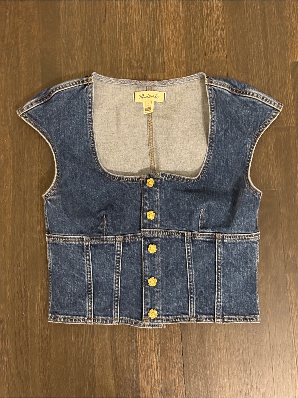Madewell Denim Top